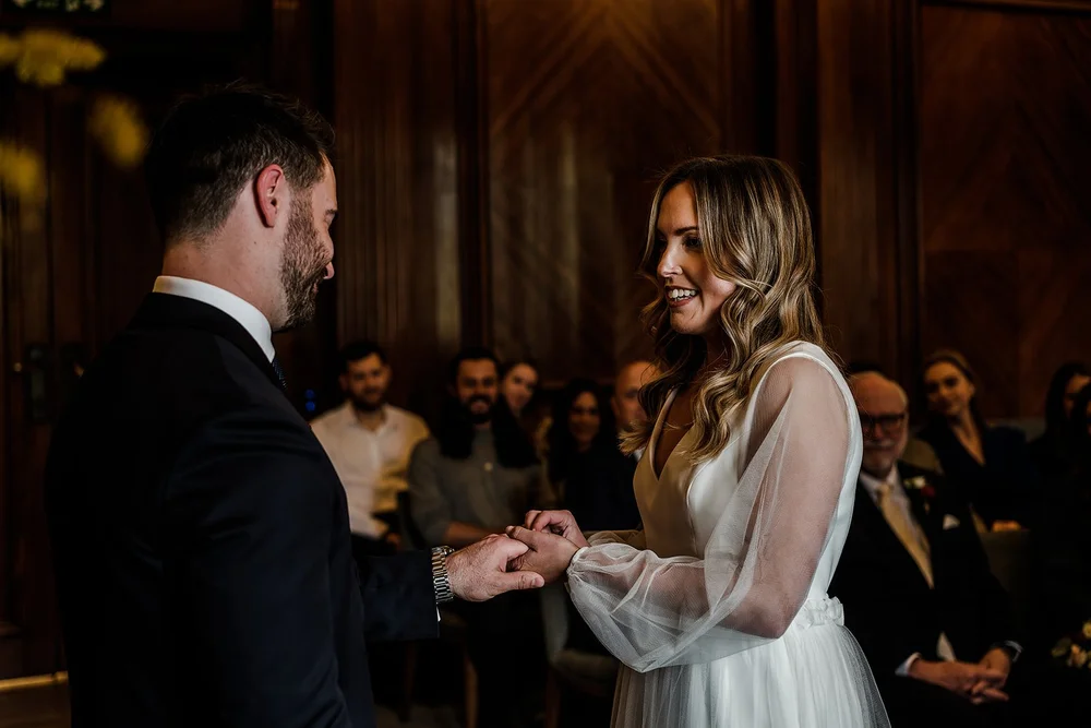 Nick and Liz&rsquo;s wedding ceremony at Old Marylebone Town Hall - 6