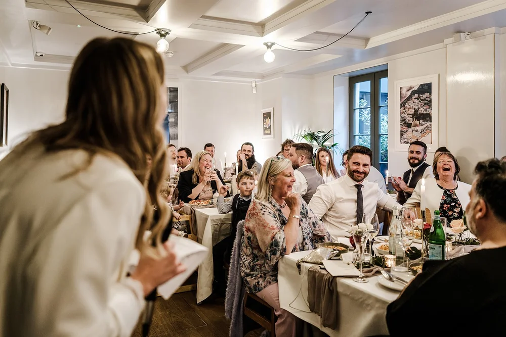 Wedding reception at The Italian Greyhound, London - 8