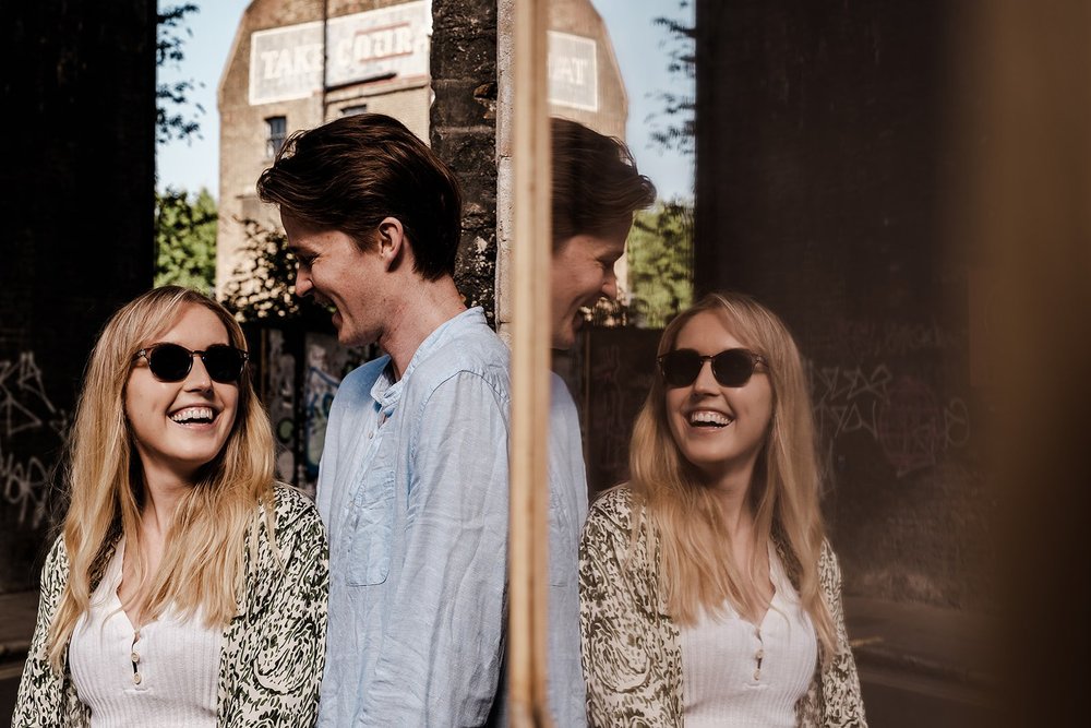 Natural pre wedding photographs of couples across London - 6