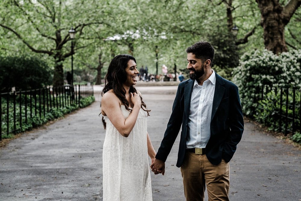 Natural pre wedding photographs of couples across London - 1