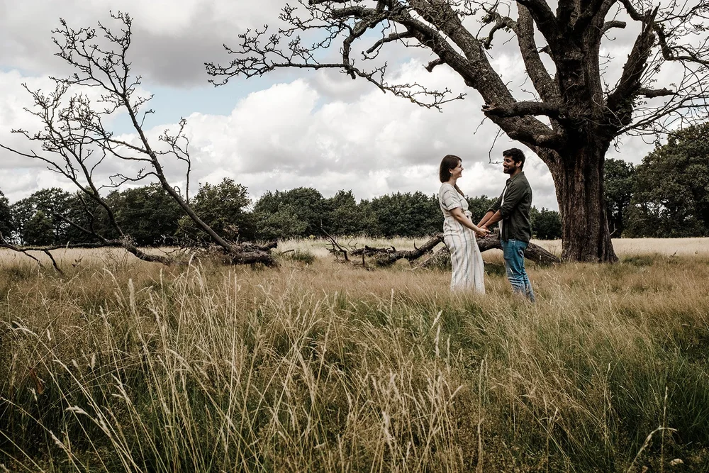 Natural pre wedding photographs of couples across London - 8