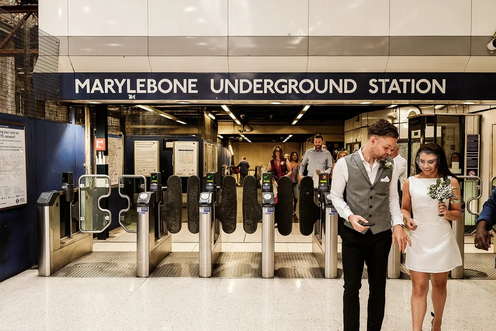 Travelling to Old Marylebone Town Hall on the London Underground - 4