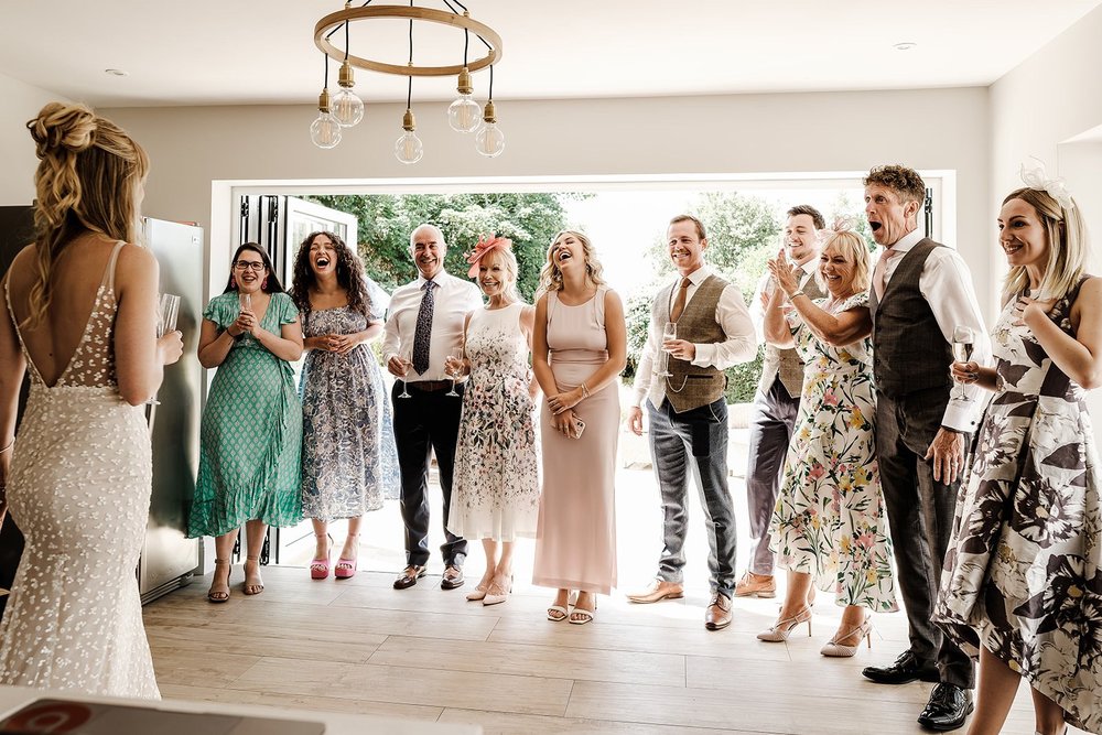 Marquee wedding reception beside the sea in Guernsey - 7