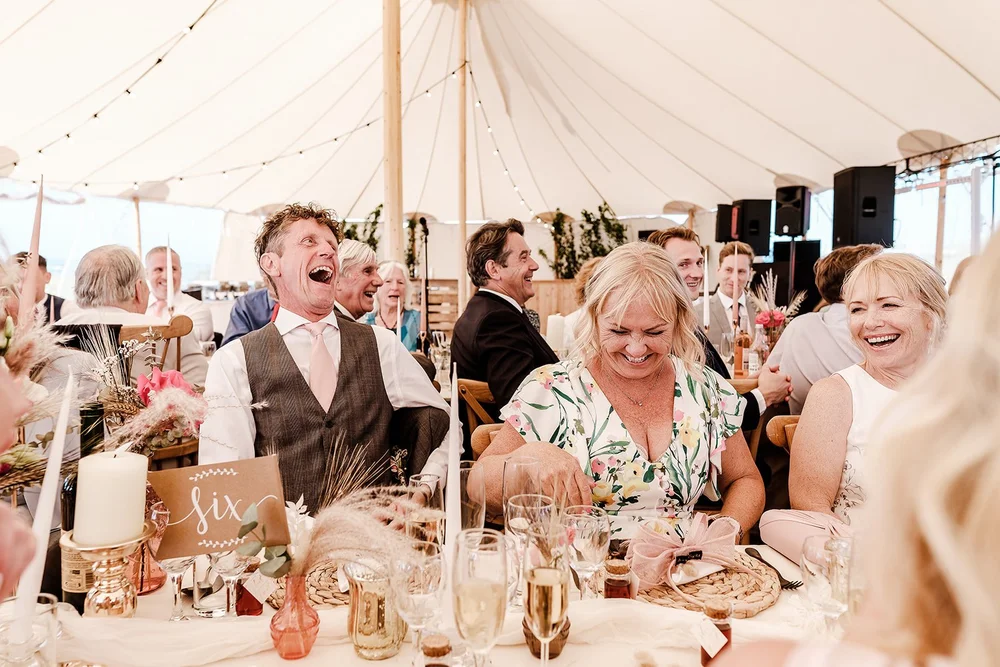 Wedding ceremony at a hilltop church in Guernsey - 3