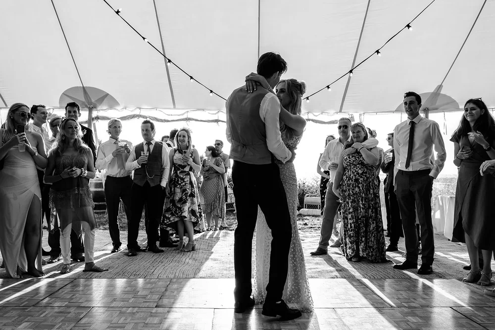 Wedding ceremony at a hilltop church in Guernsey - 5