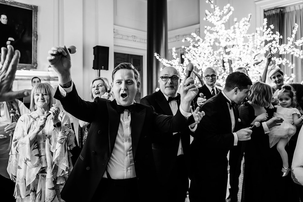 Dancing at Jay and Spike&rsquo;s wedding reception at The Ned Hotel - 1