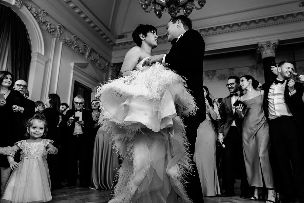 Dancing at Jay and Spike&rsquo;s wedding reception at The Ned Hotel - 2