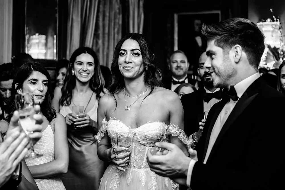 Sara and Chris&rsquo;s wedding reception at Brunswick House, Vauxhall - 3
