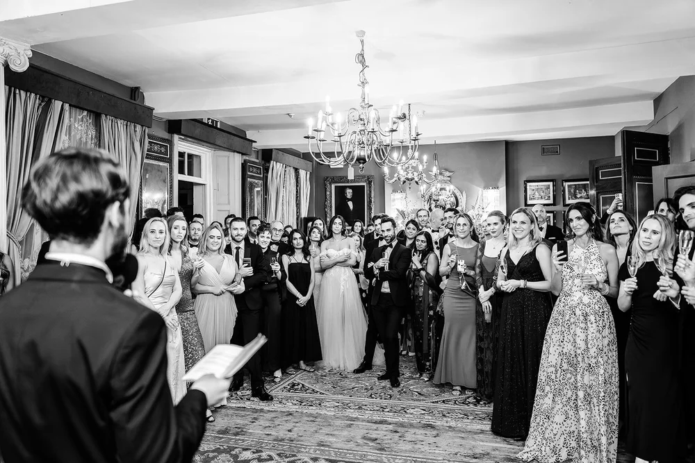 Sara and Chris&rsquo;s wedding reception at Brunswick House, Vauxhall - 5