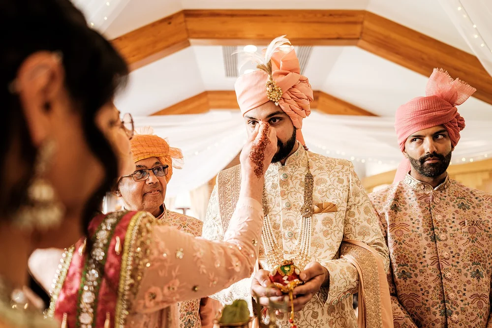 Tanya and Rajan preparing for their Hindu wedding in Surrey - 2