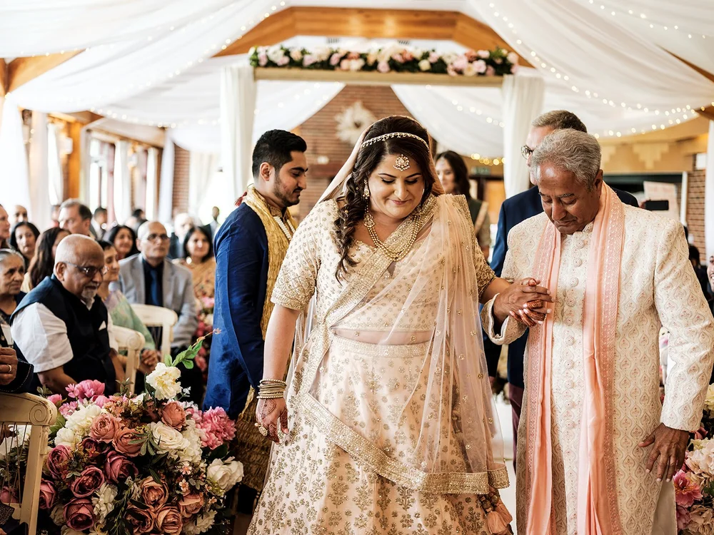 Tanya and Rajan preparing for their Hindu wedding in Surrey - 4