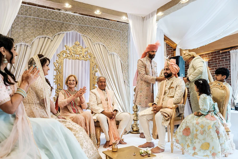 Tanya and Rajan preparing for their Hindu wedding in Surrey - 5