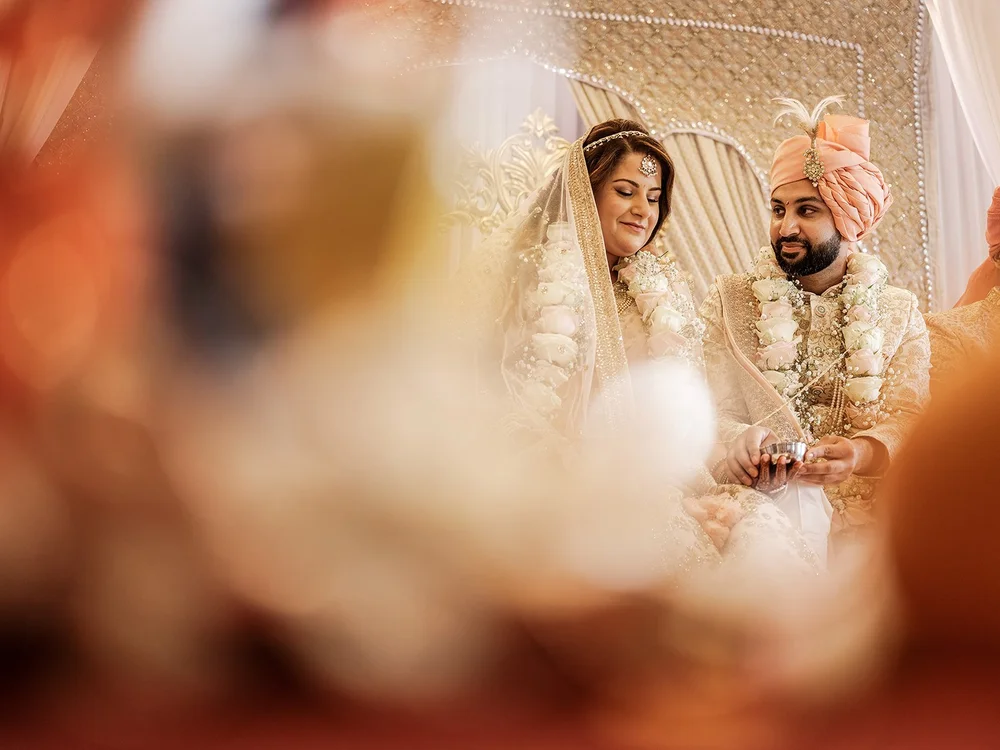 Tanya and Rajan preparing for their Hindu wedding in Surrey - 6