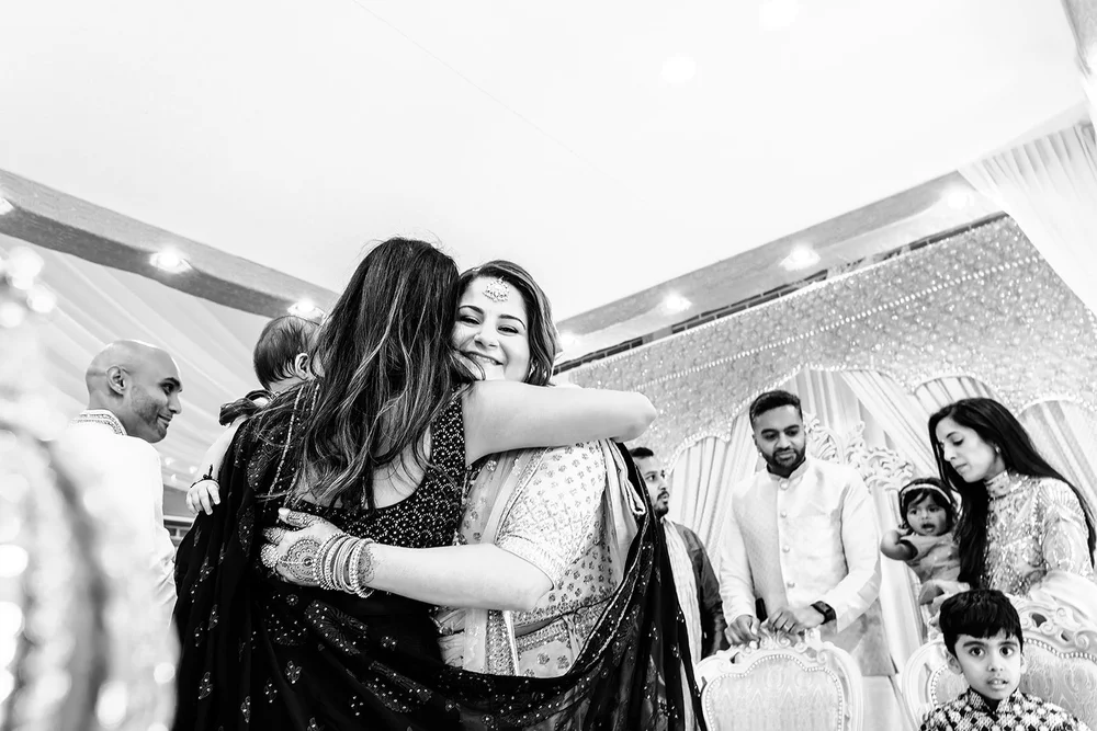 Hindu wedding ceremony in the mandap at Surrey National Golf Club - 6