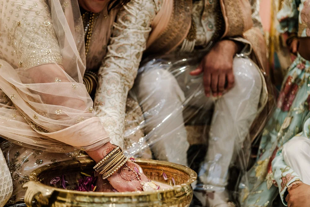 Celebrations at Tanya and Rajan&rsquo;s Surrey Hindu wedding - 2