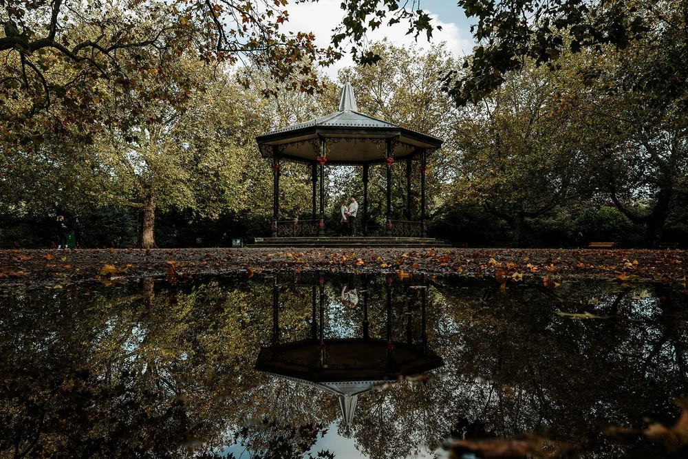 Natural pre wedding photographs of couples across London - 3