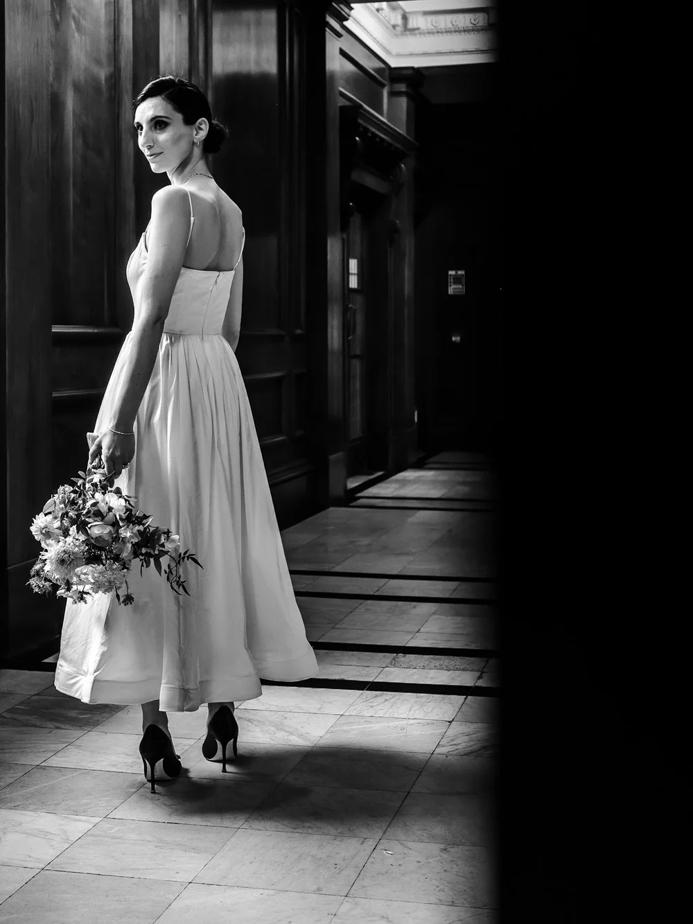 After the ceremony near Marylebone Town Hall, London wedding photography by Oliver Holder - 1