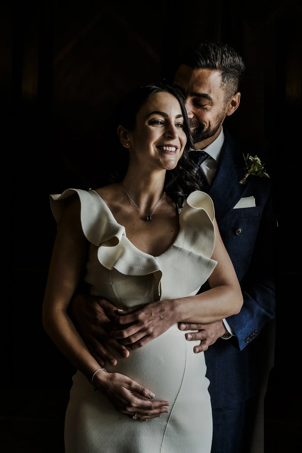 After the ceremony near Marylebone Town Hall, London wedding photography by Oliver Holder - 3
