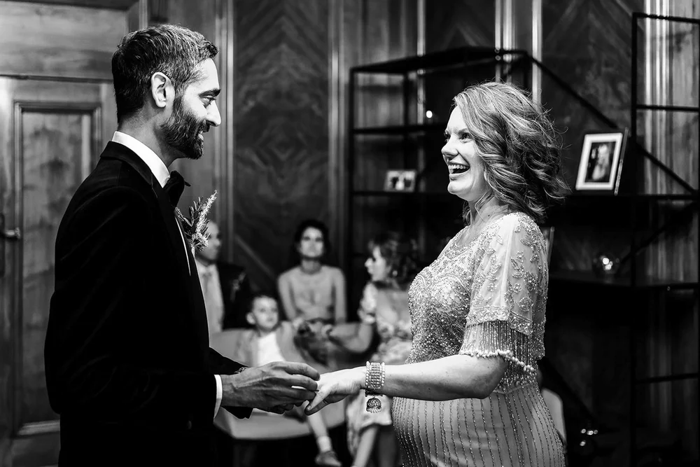 After the ceremony near Marylebone Town Hall, London wedding photography by Oliver Holder - 5
