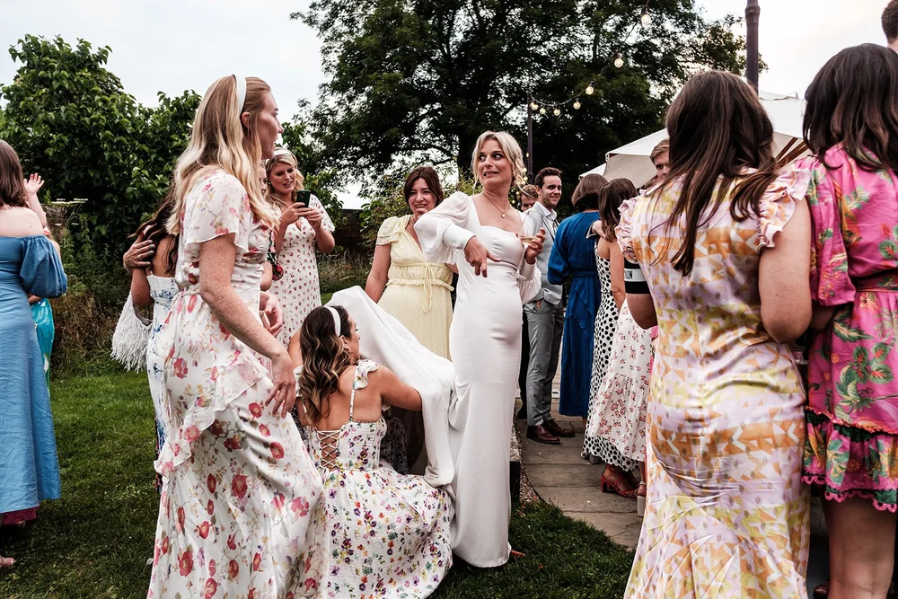 Evening celebrations and dancing at the Worstead Estate, Norfolk - 3