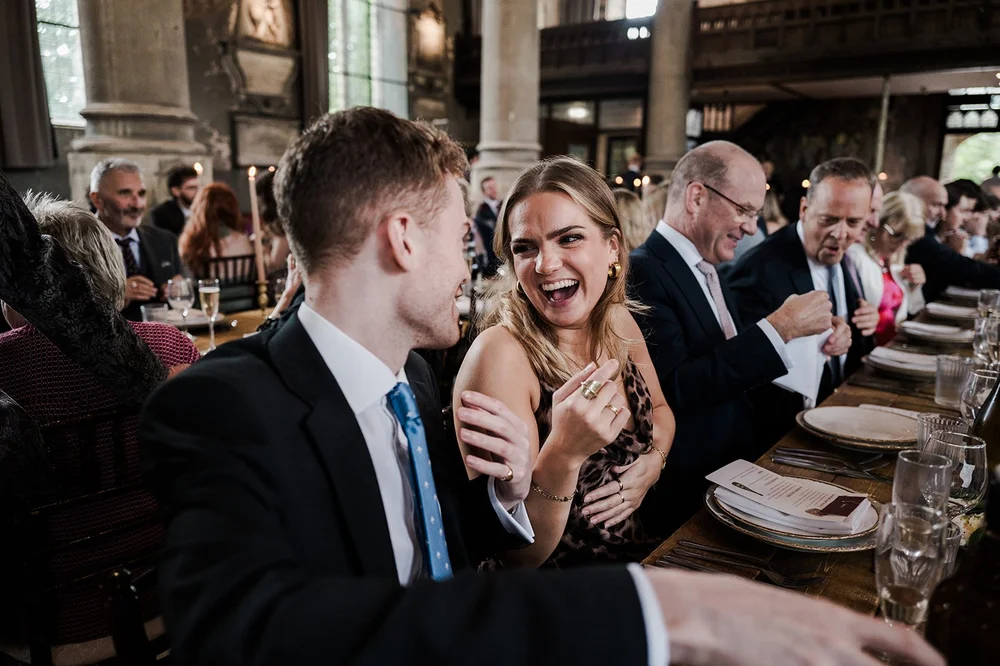 Guests in the vaulted crypt and walled garden at The Mount Without, Bristol - 5