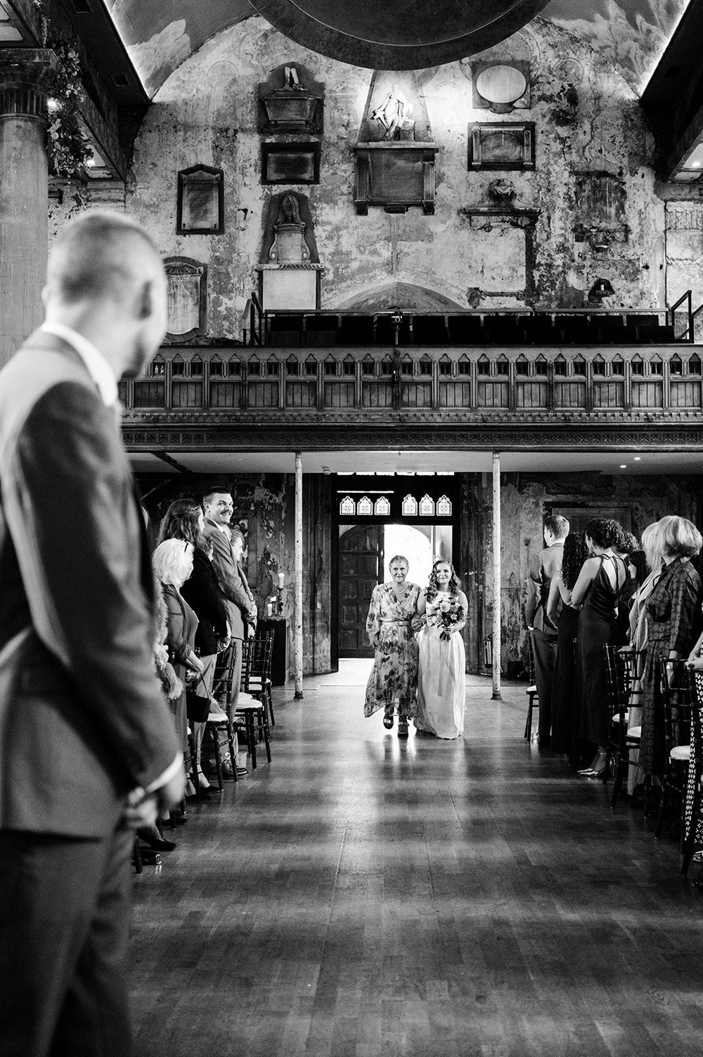 Sammy getting ready with her bridesmaids before the ceremony at The Mount Without, Bristol - 6
