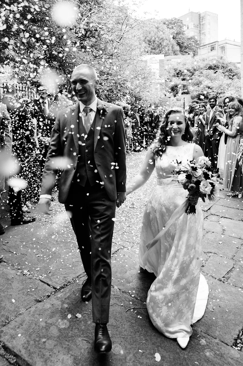Sammy and Alex&rsquo;s ceremony in the main hall at The Mount Without, Bristol - 6