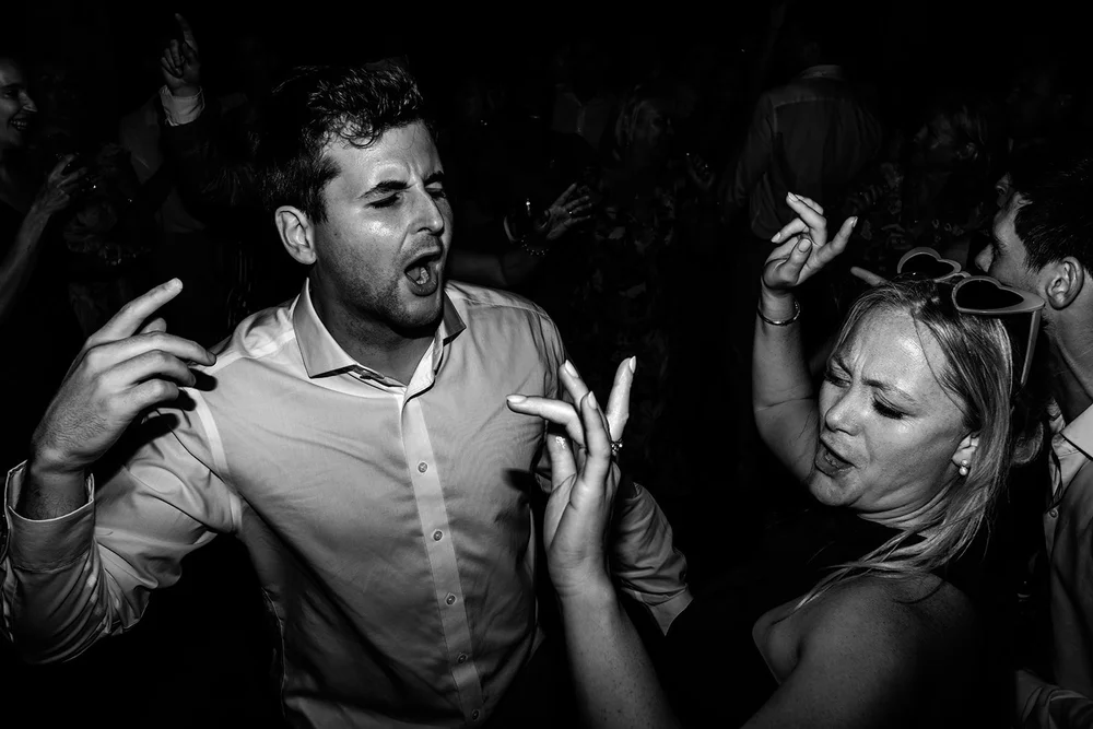 Late night dancing at Rose and Frankie&rsquo;s Kent wedding