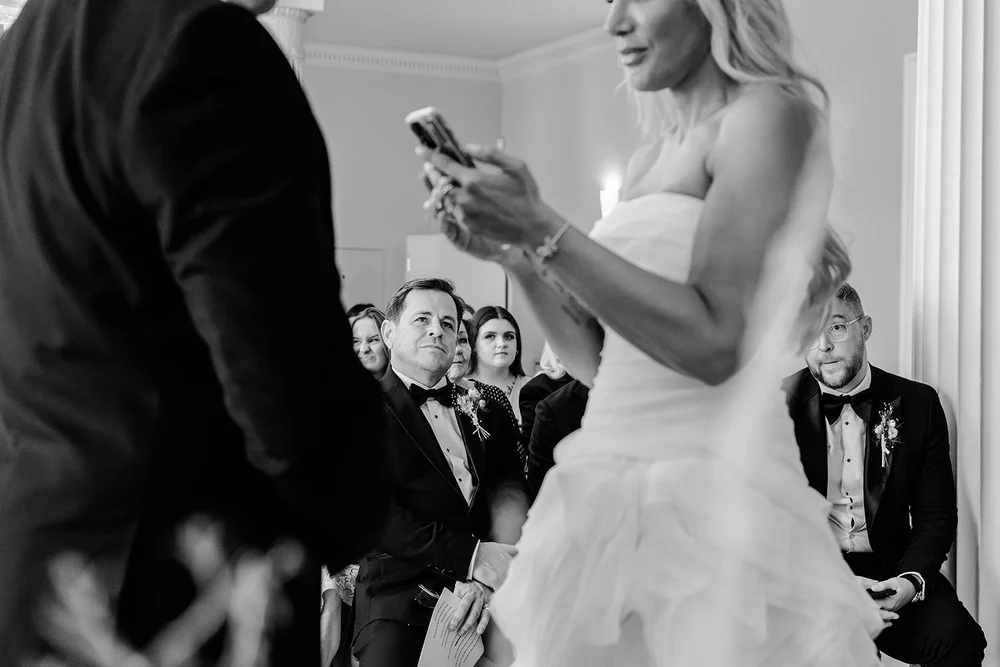 Emotional moment during the RSA House ceremony