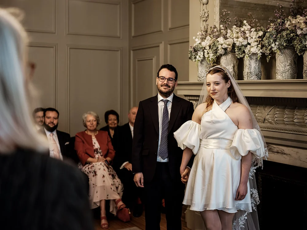 Helen and Benoit&rsquo;s intimate ceremony at Old Marylebone Town Hall - 6