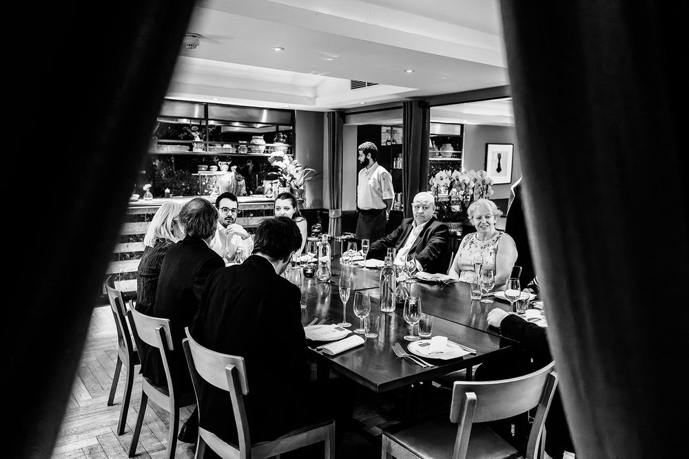 Dinner and speeches at Barrafina in Covent Garden - 1
