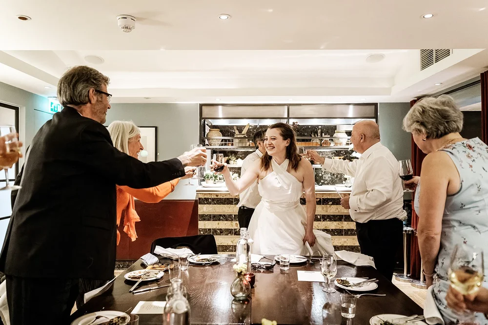 Dinner and speeches at Barrafina in Covent Garden - 2