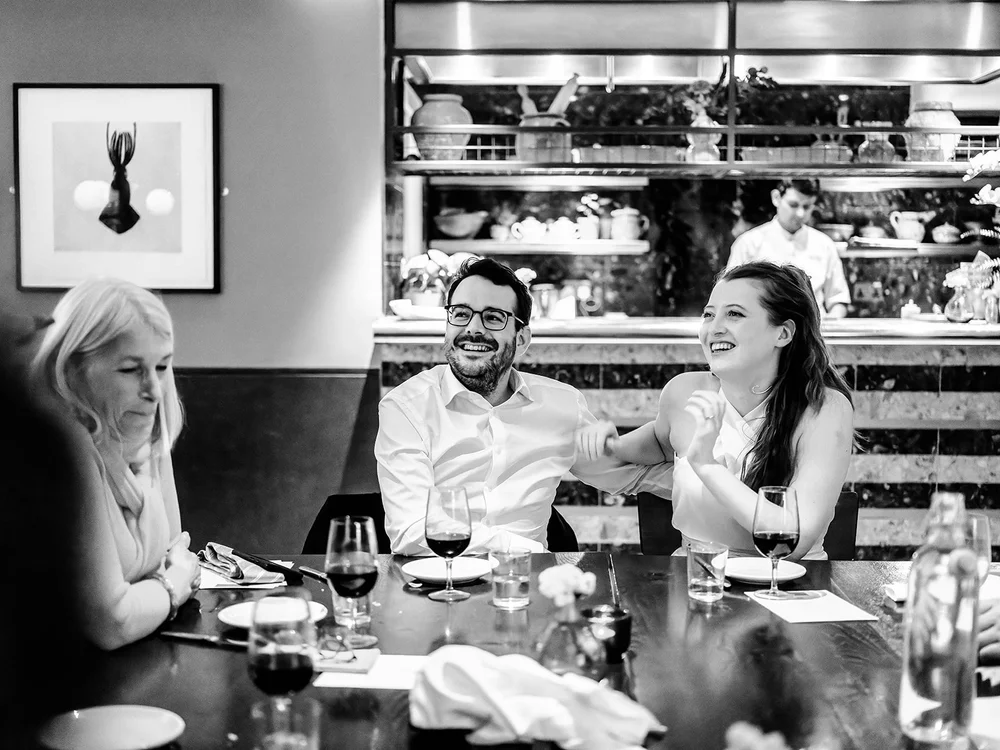 Dinner and speeches at Barrafina in Covent Garden - 4