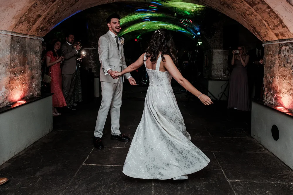 Dancing in the crypt at The Mount Without, Bristol - 1