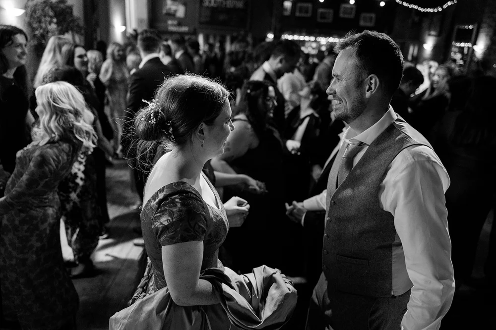 The ceilidh in full swing at the Southbank Club, Bristol