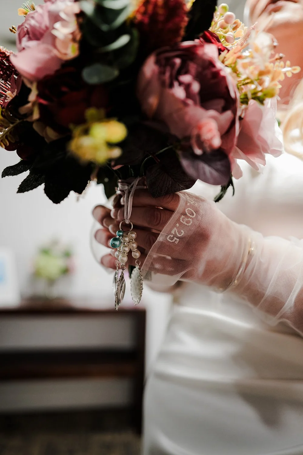 Jon and Meg before their micro wedding ceremony at Chelsea Old Town Hall - 2