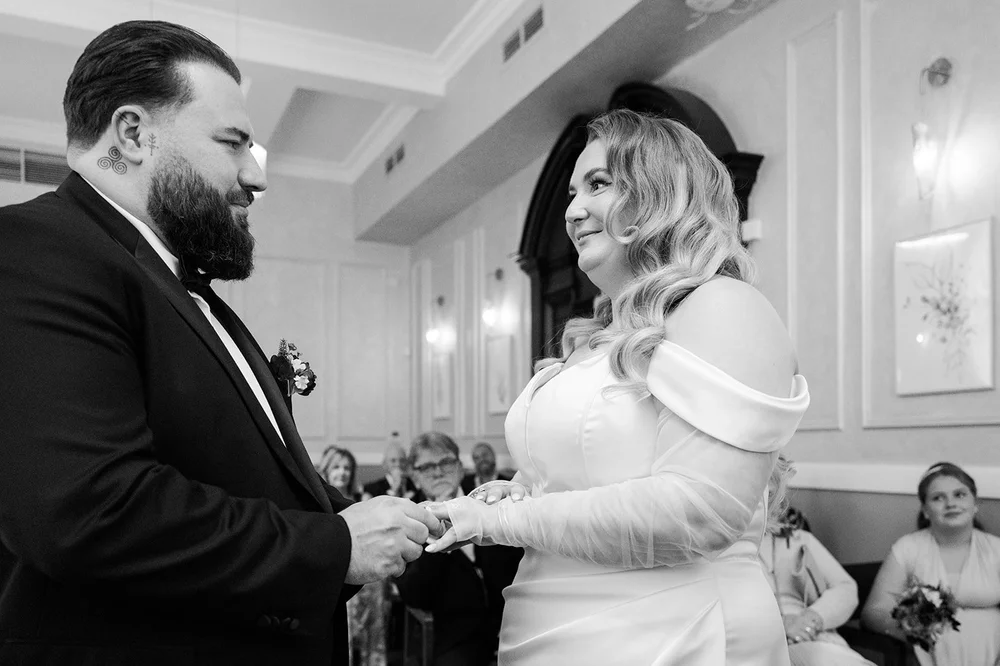 Jon and Meg&rsquo;s micro wedding ceremony at Chelsea Old Town Hall - 3