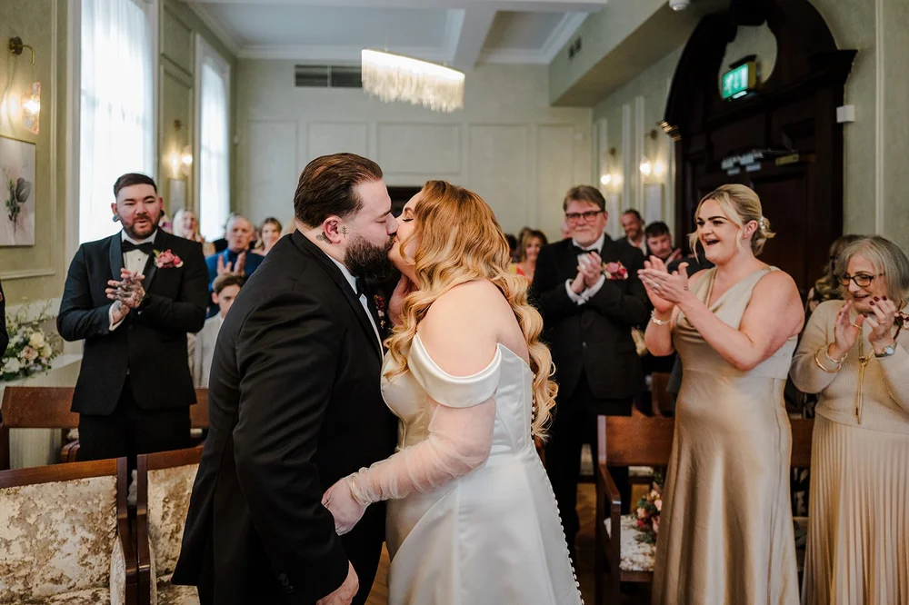 Jon and Meg&rsquo;s micro wedding ceremony at Chelsea Old Town Hall - 8