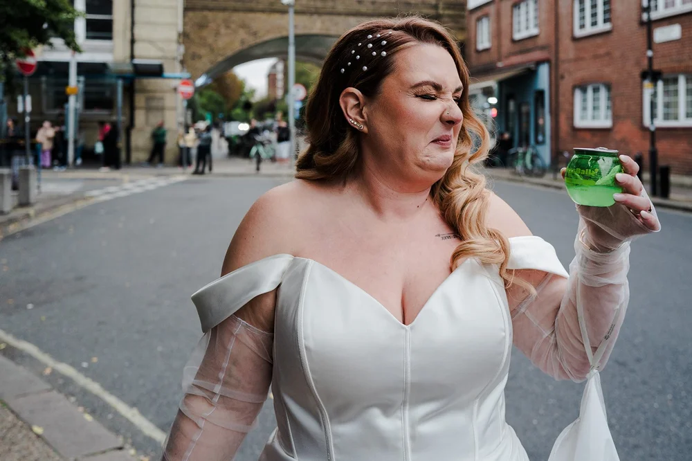 Jon and Meg stopping at a corner shop in black tie after their Chelsea wedding - 2