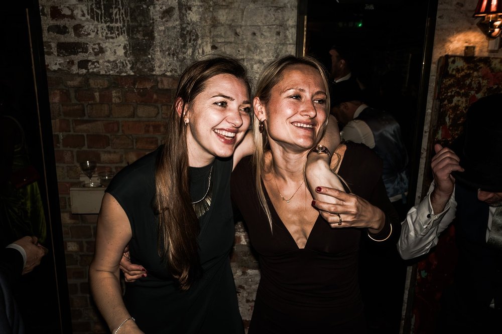 Guests on the dance floor at Brunswick House