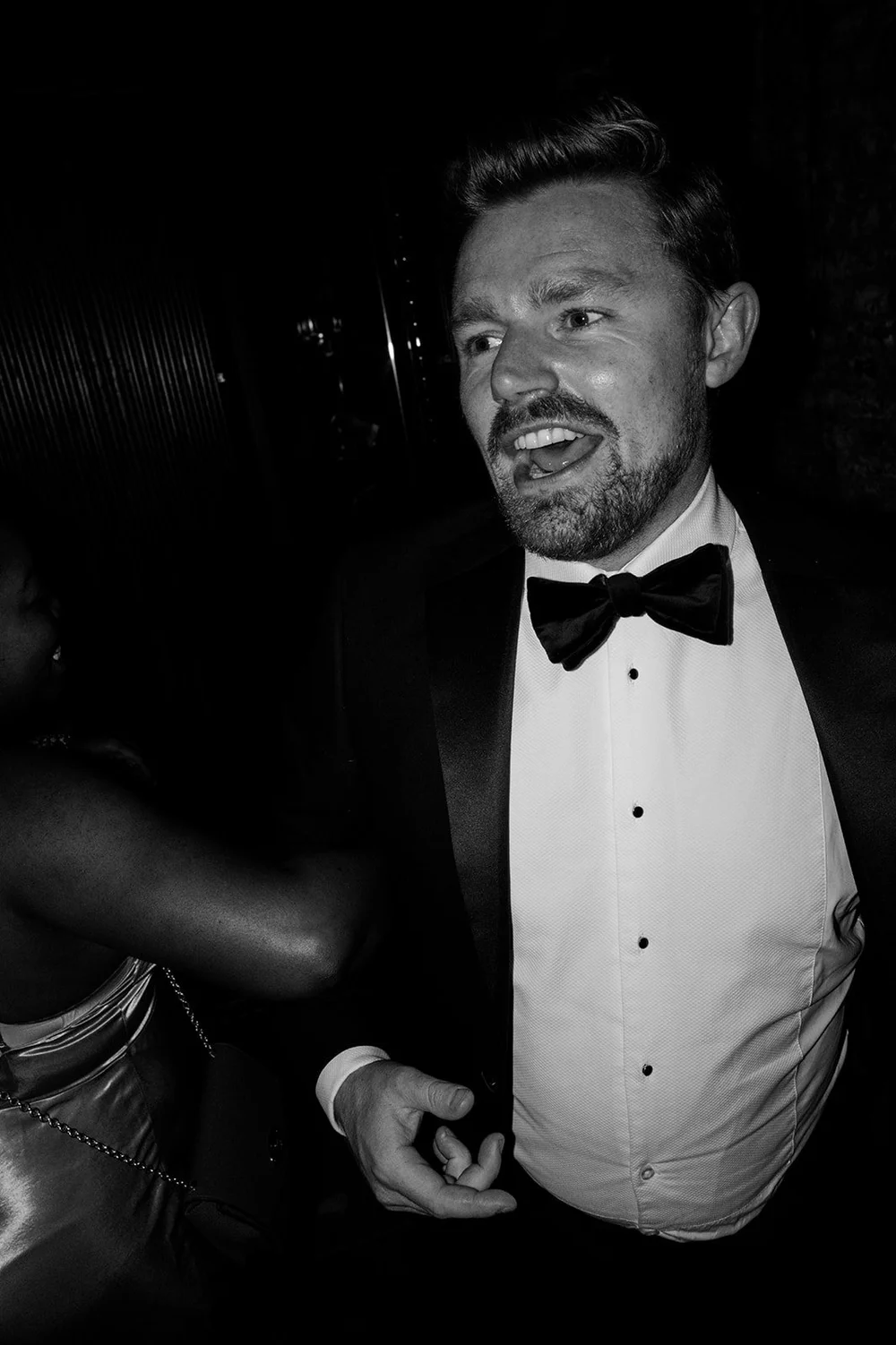A guest dancing in the vaults at Brunswick House