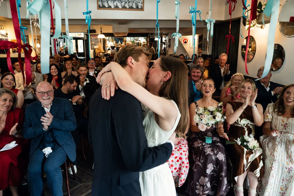 Patrick and Ruby's wedding at the Alma Tavern, Clifton, Bristol - 10