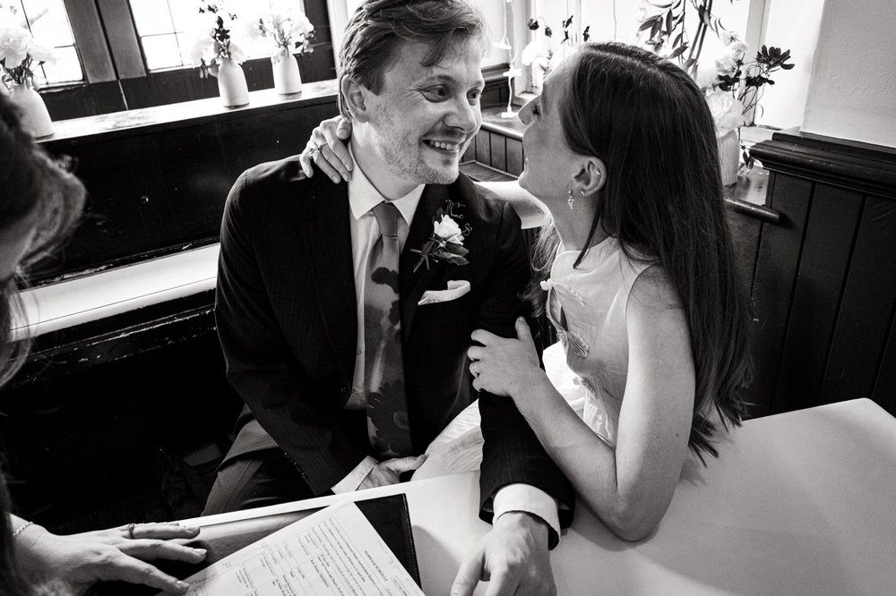 Patrick and Ruby's wedding at the Alma Tavern, Clifton, Bristol - 11