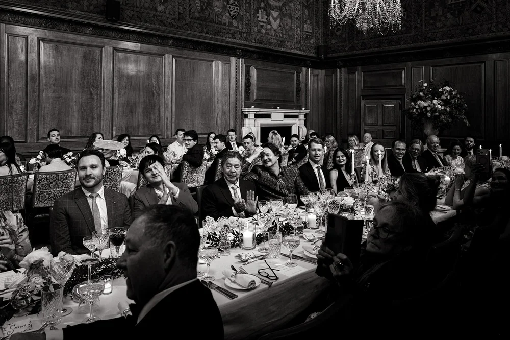 Wedding dinner in the Tapestry Room at The Ned - 4