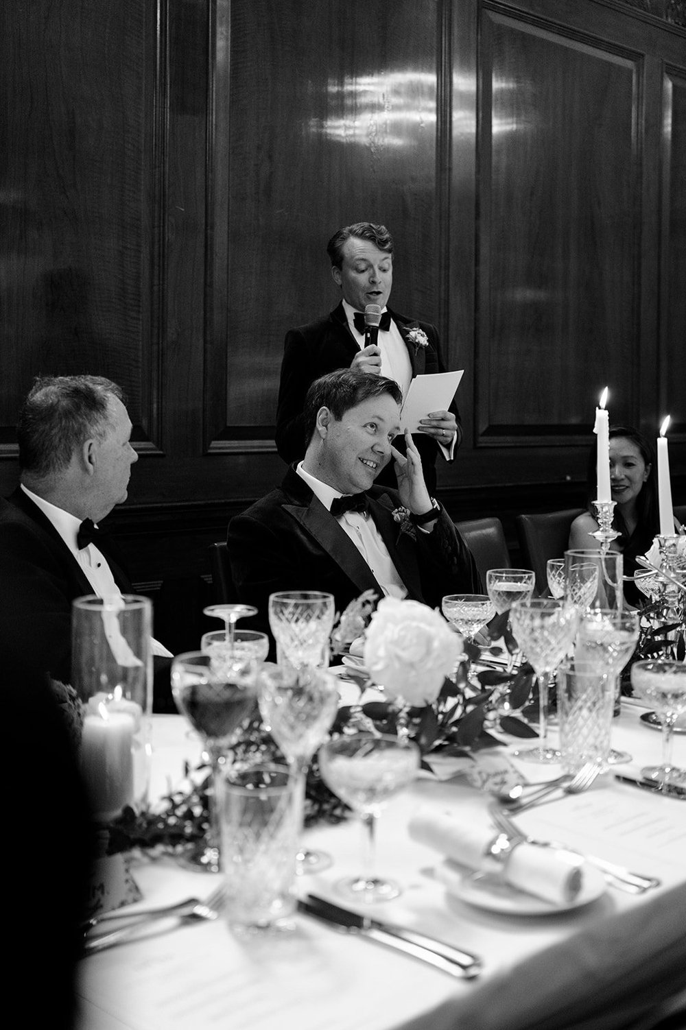 Julian and Josh's entrance and speeches at The Ned - 6