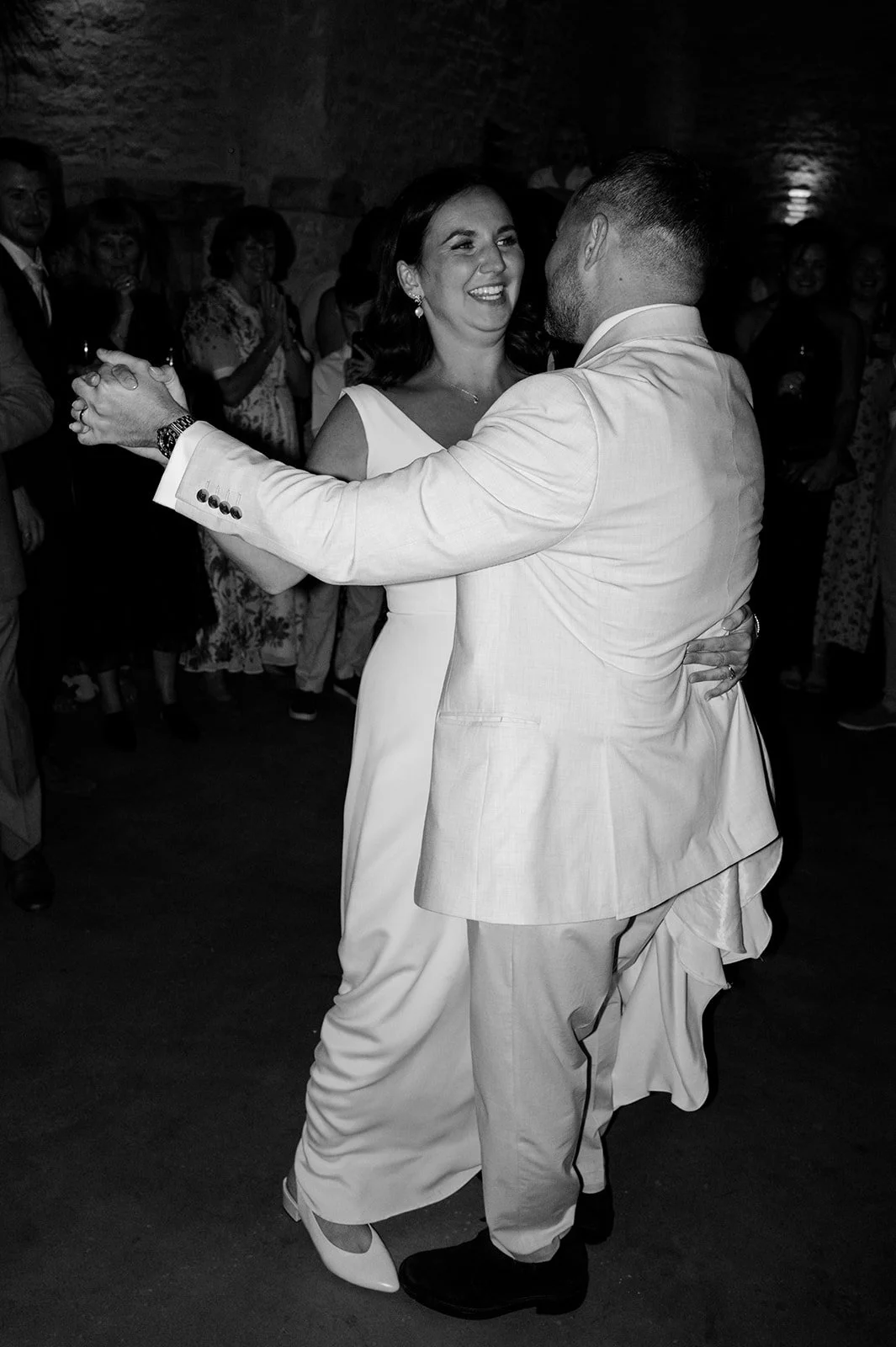 First dance and evening party in the barn at Copsegrove Farm - 6