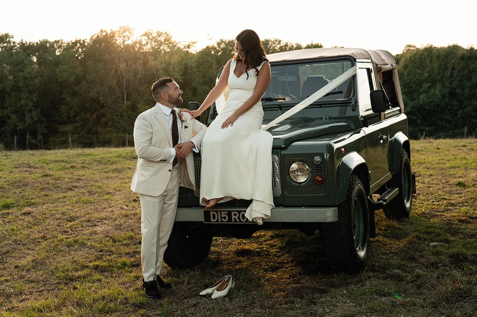 Jimmy and Sophie's couple portraits around Copsegrove Farm in the Cotswolds - 4