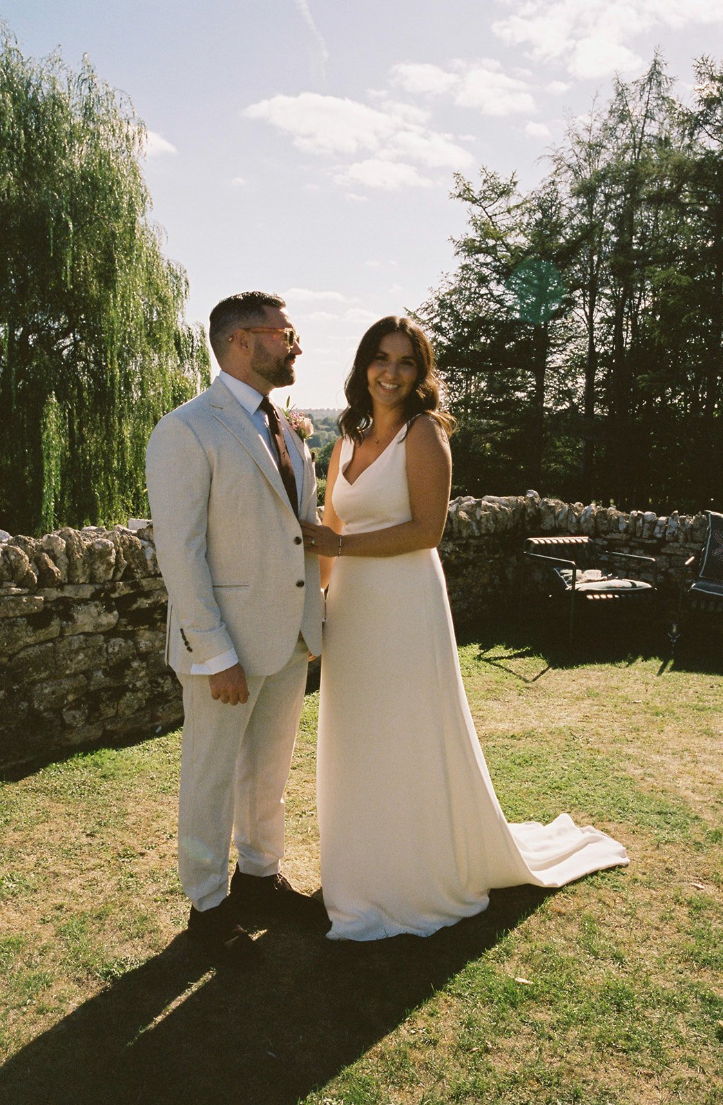 Jimmy and Sophie's Copsegrove Farm wedding on 35mm film - 2