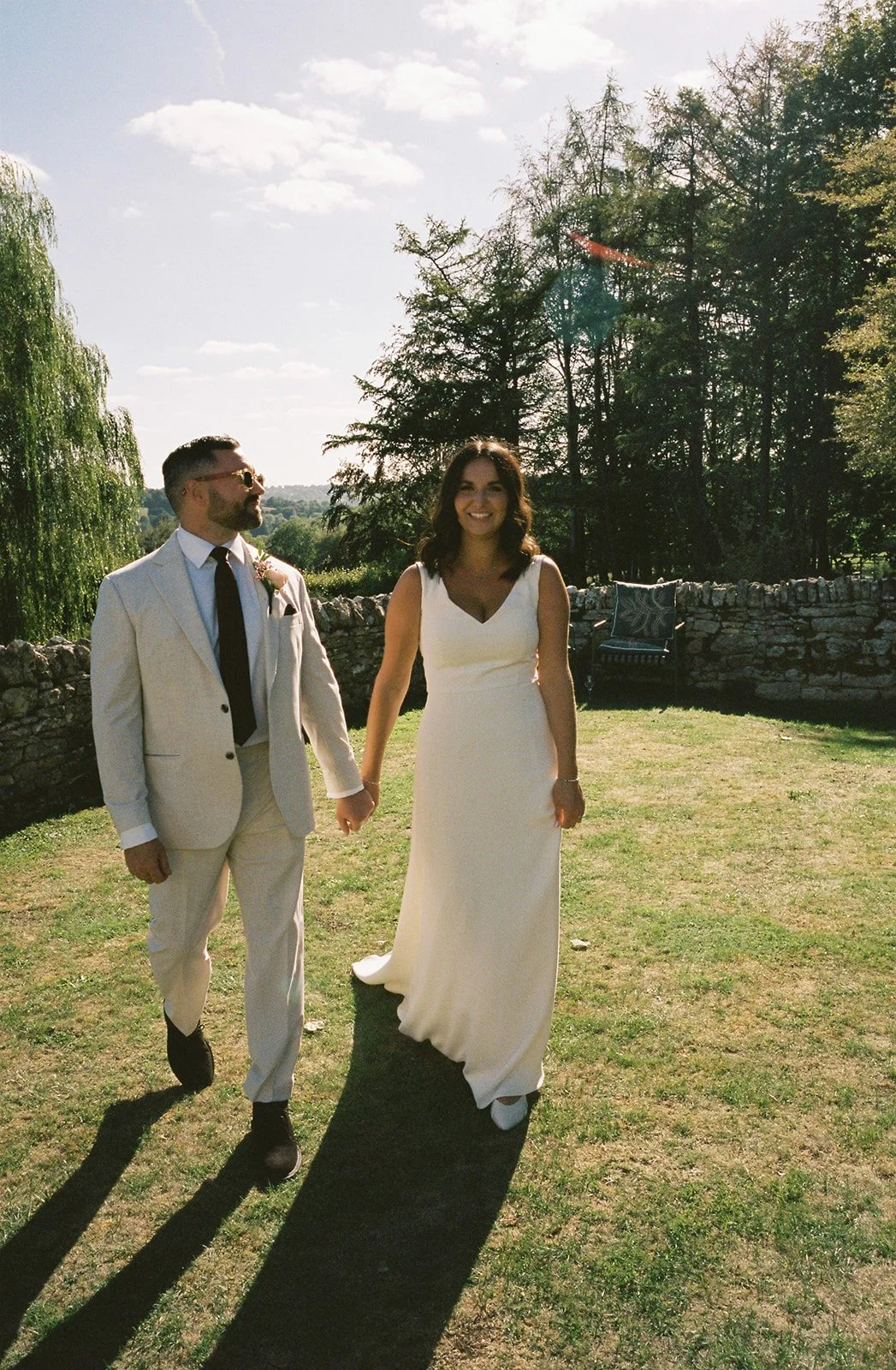 Jimmy and Sophie's Copsegrove Farm wedding on 35mm film - 3