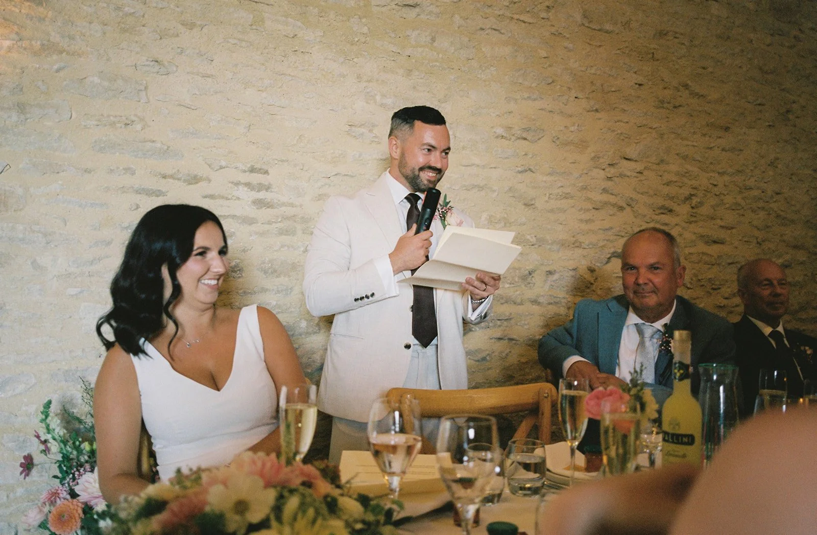 Jimmy and Sophie's Copsegrove Farm wedding on 35mm film - 4